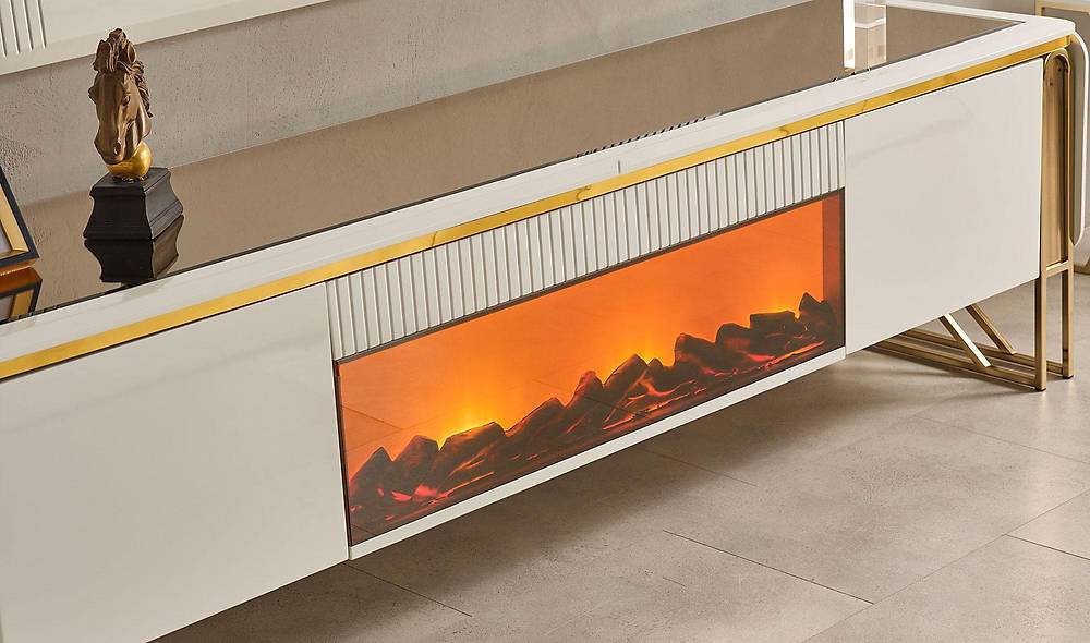 Misis Tv Unit - Fireplace