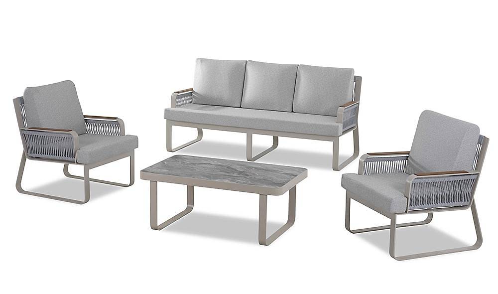 Arven Garden Sofa Set - Gray