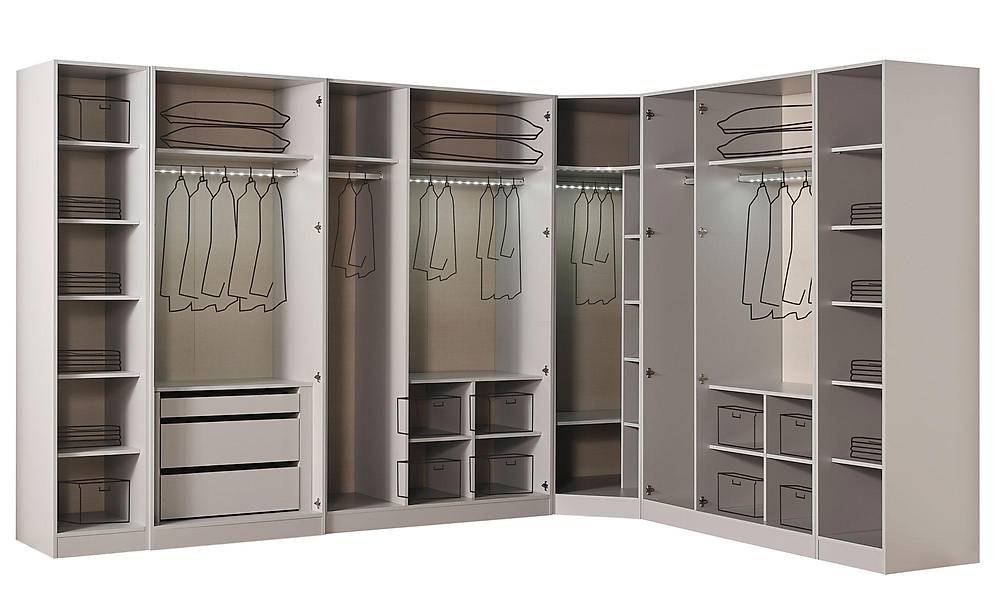 Lenka Bedroom - Corner Wardrobe