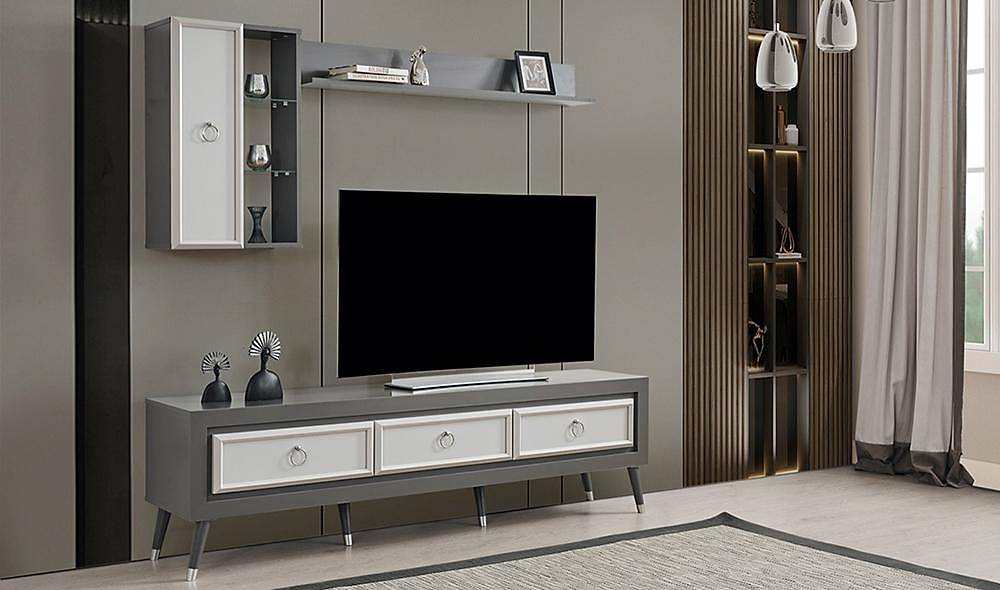 �zmit Gray Dining Room