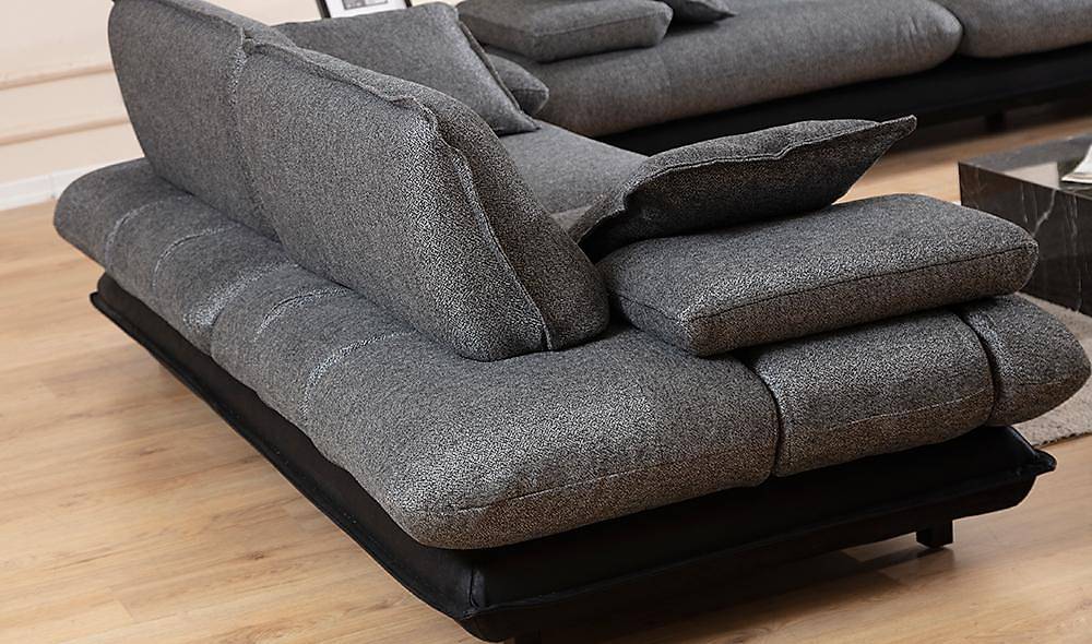 Modena Sofa - Gray Black