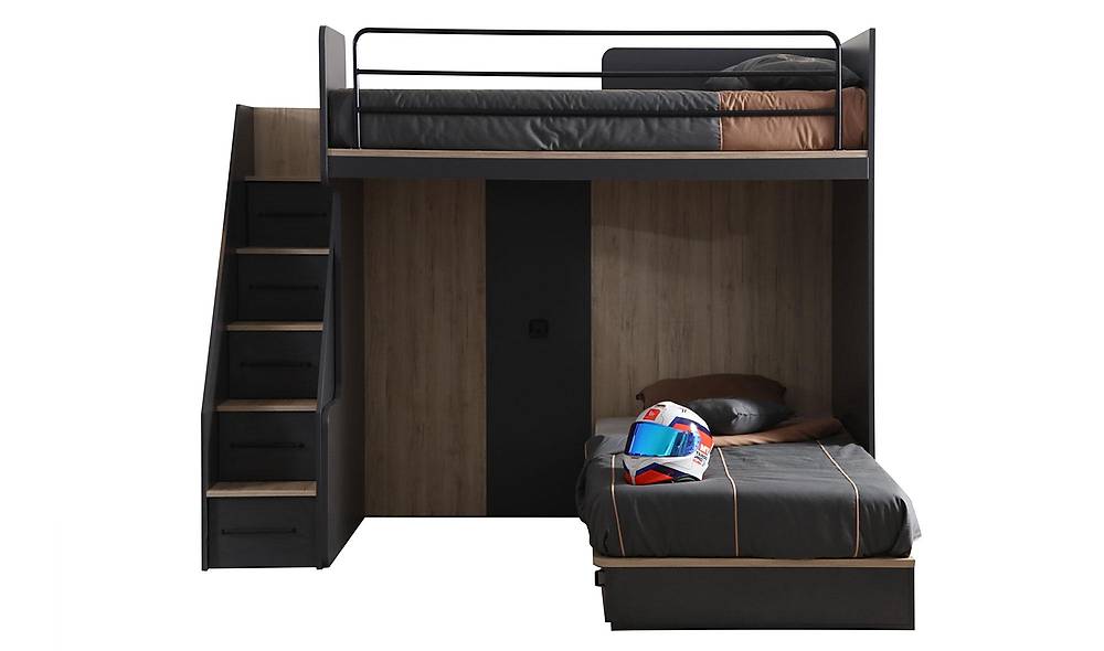 Torenna Compact Bunk With Stair
