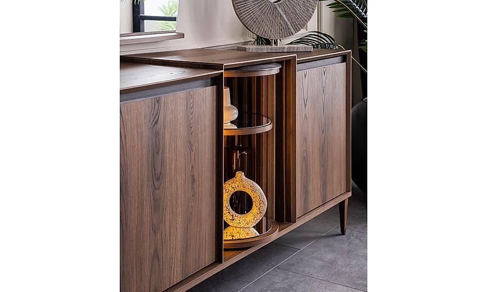 Montana Console - Walnut