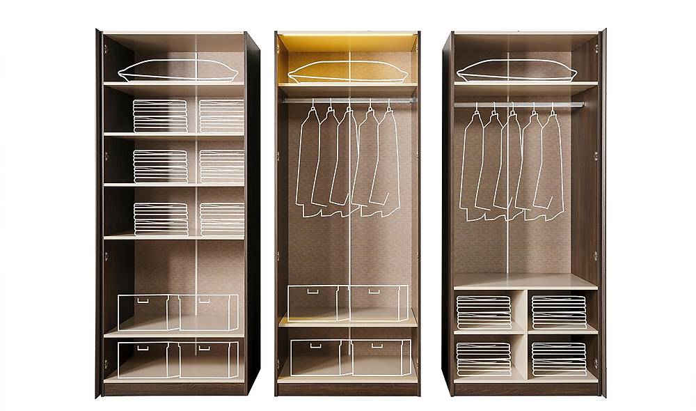 Opera 6 Door Wardrobe