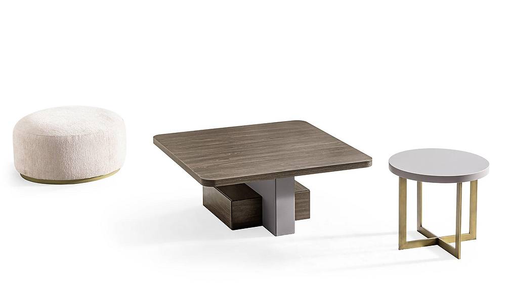 Montare Coffee Table Set - Walnut