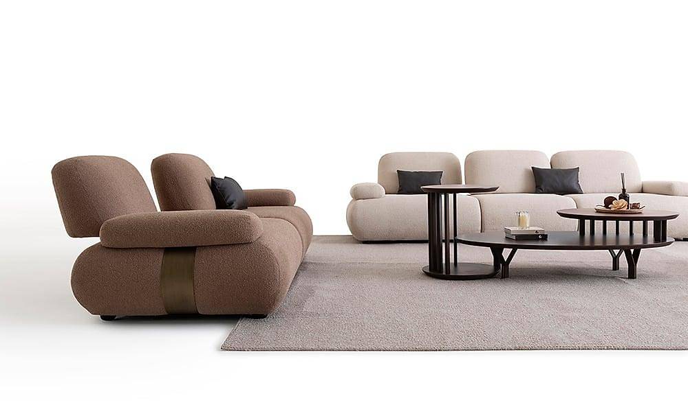 Beal Sofa Set - Brown