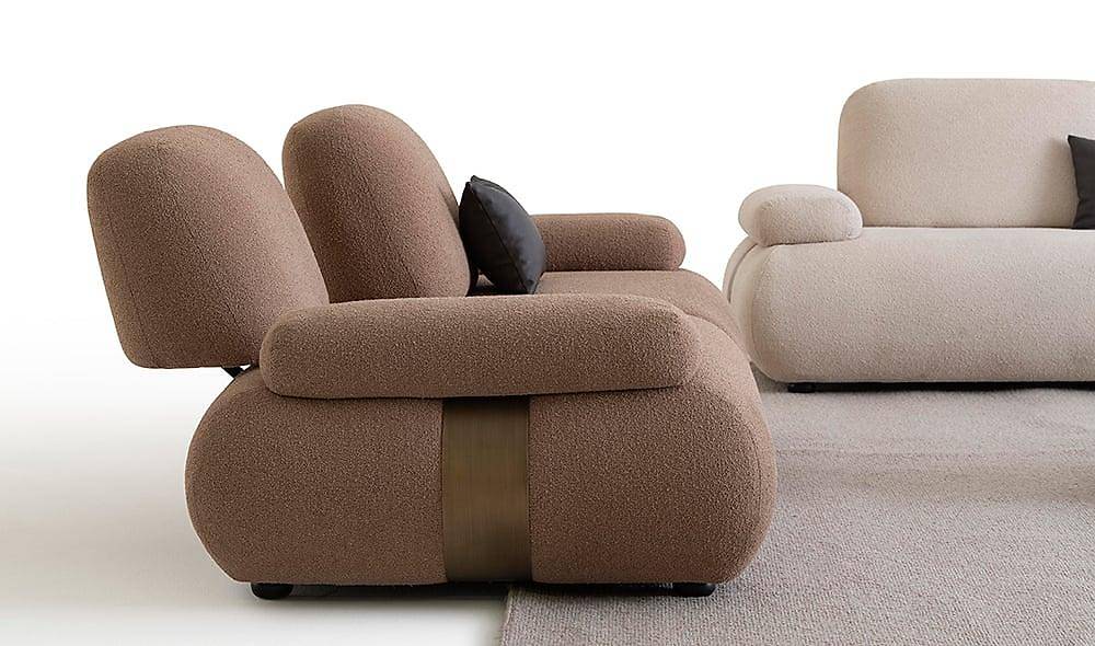Beal Sofa Set - Brown