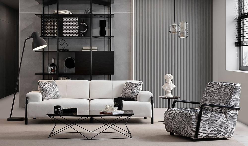Cloud Sofa Set - Dark