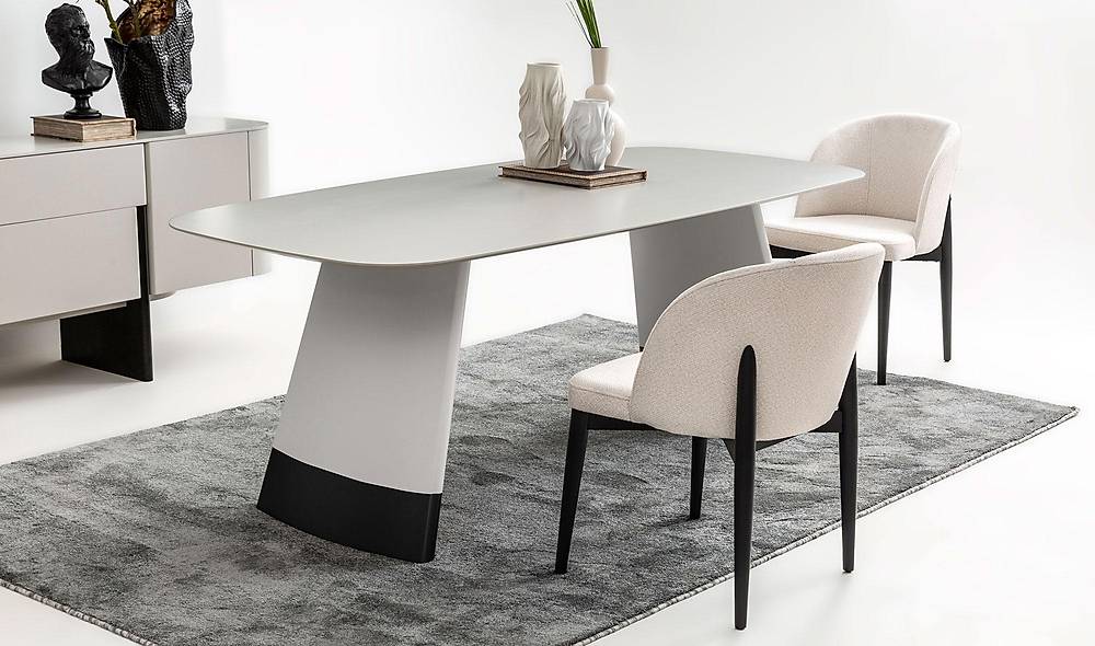 Penora Dining Room - Gray - Black