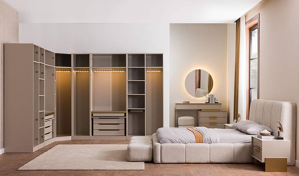 Bonny Bedroom - Corner Wardrobe