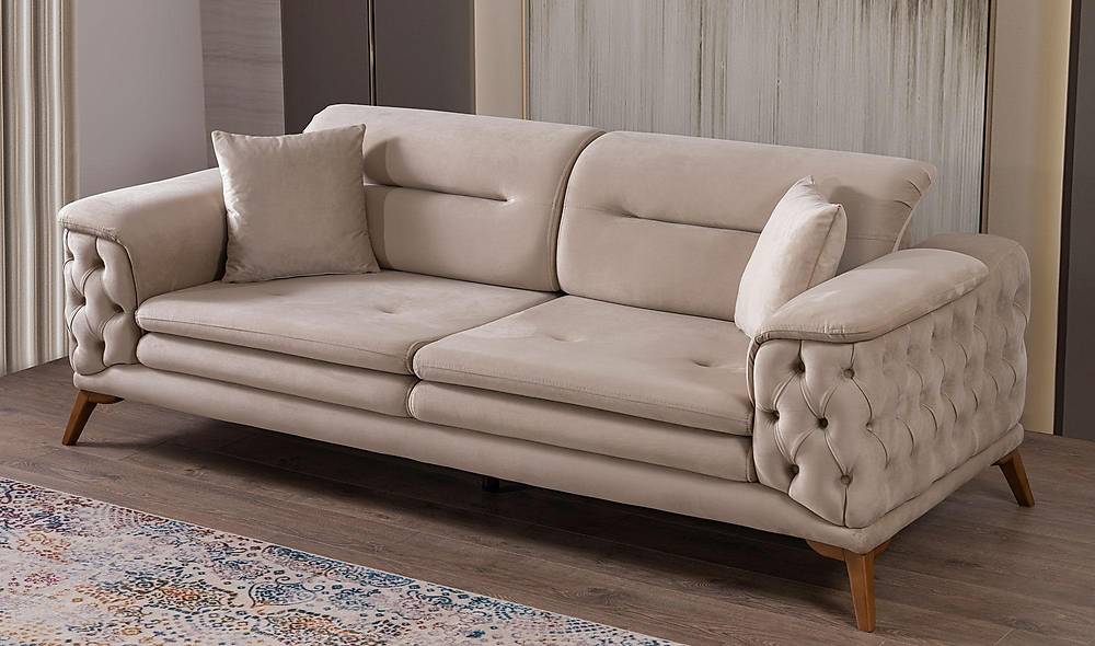 Vitalis Sofa Set - Cream