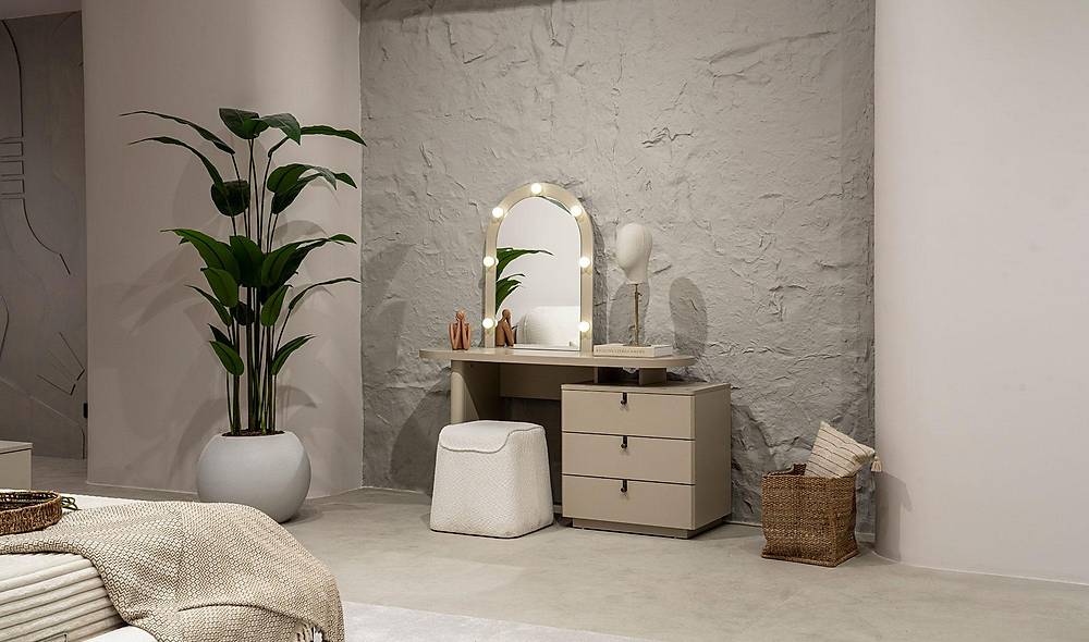 Latte Base Bedroom - Corner Wardrobe
