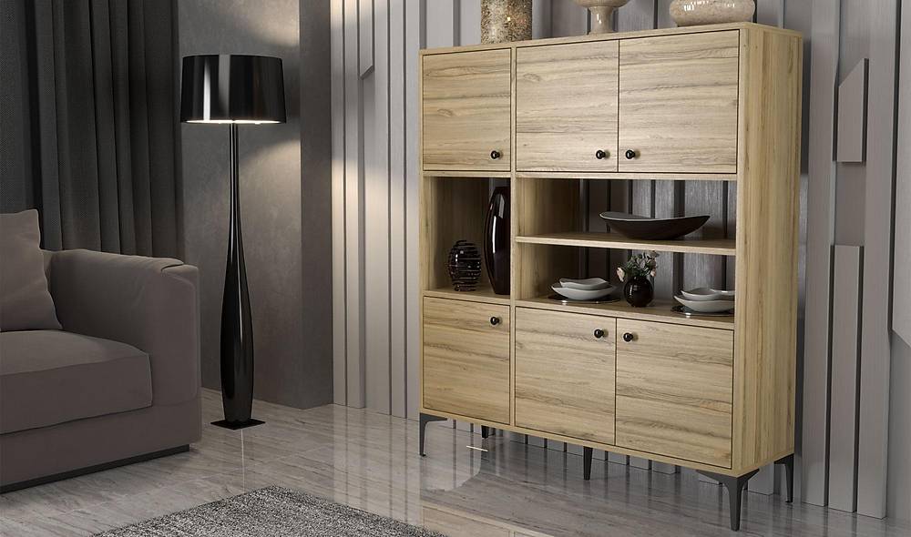 Assos Buffet Bar With Lids