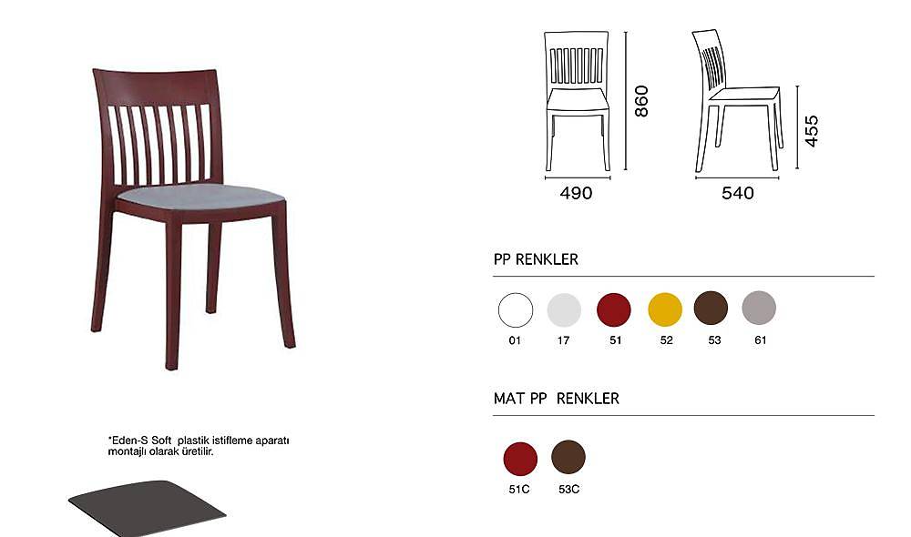 Eden-S Soft Chair 2 Piece