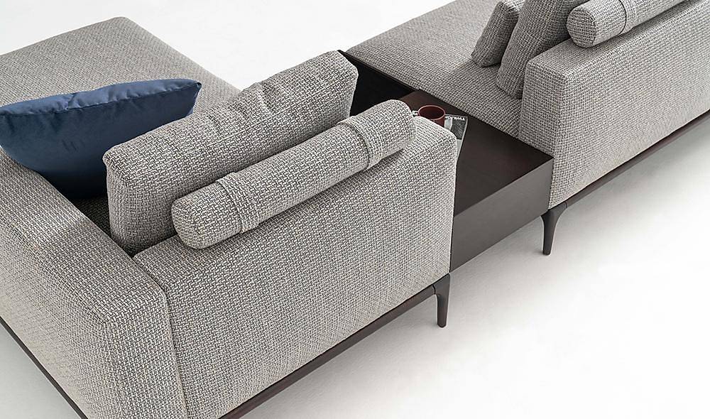 Novano Corner Set - Gray