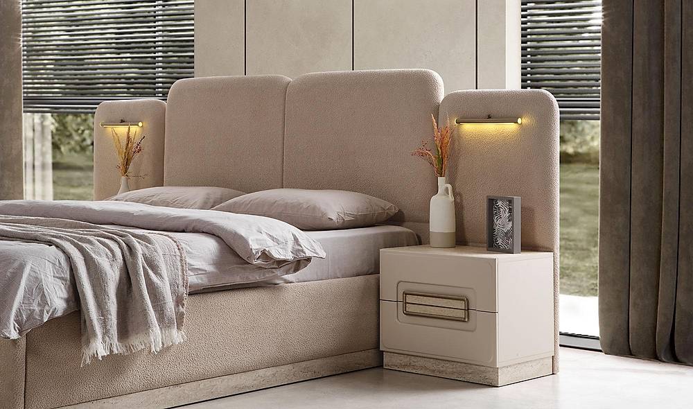 Oliver Base Bedstead and Headboard