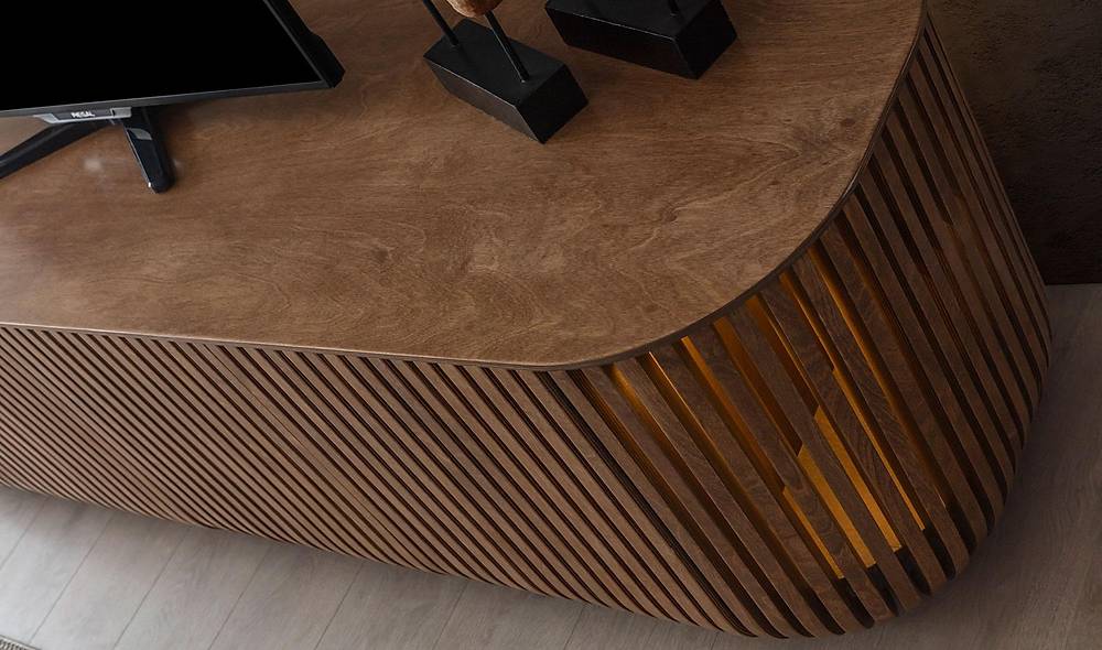 Netha Tv Stand - Walnut