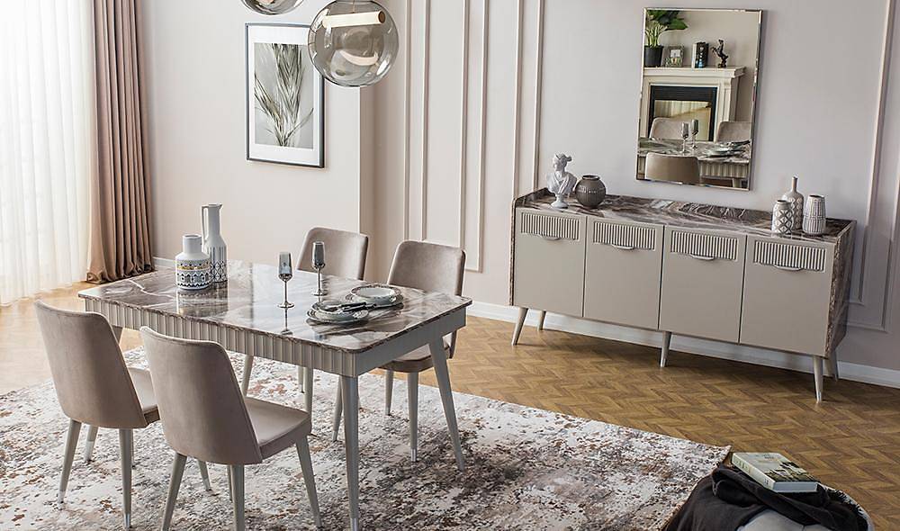 Argemon Dining Room - Gray