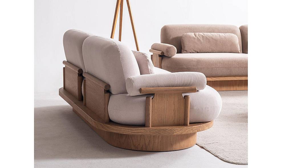 Bitez Sofa Set - Oak