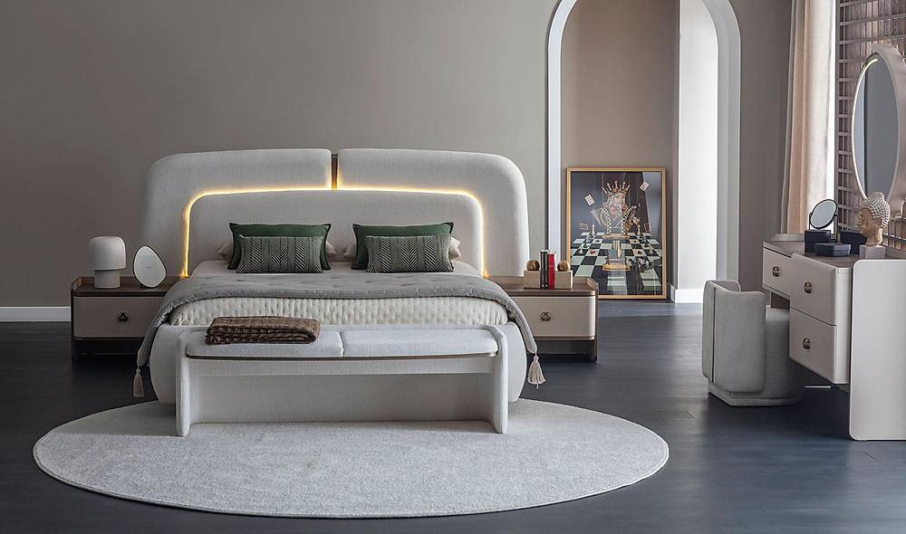 Tevalli Base Bedstead and Headboard