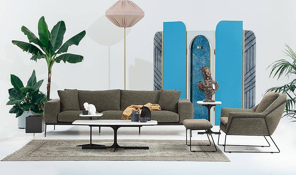 Deren Sofa Set