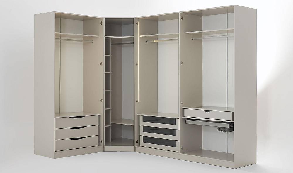 Artut Wardrobe - Corner Cabinet