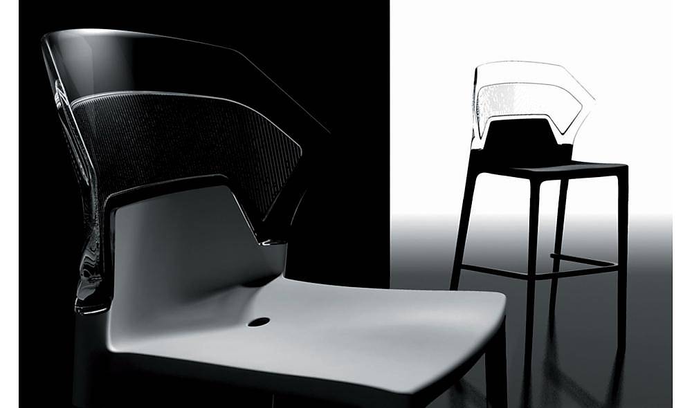 Ego - S Bar Chair 2 Piece