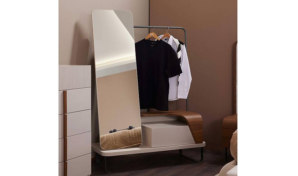 Fox Bedroom with Base - Corner Wardrobe
