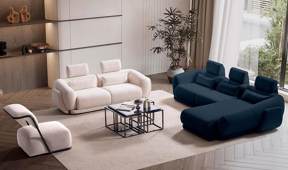 Positano Sofa Set - Corner - Colorful