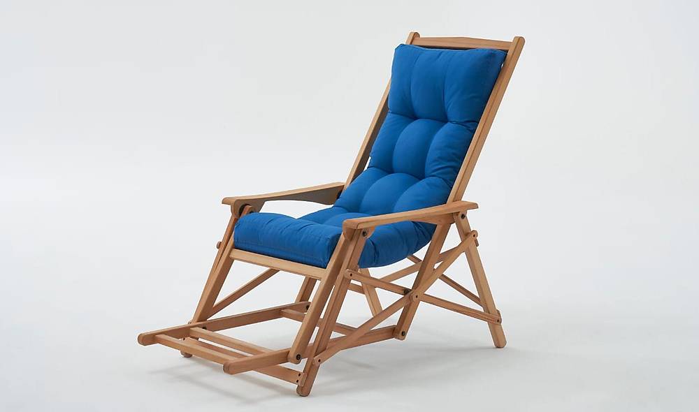 Ocean Single Garden - Balcony Sofa - Blue