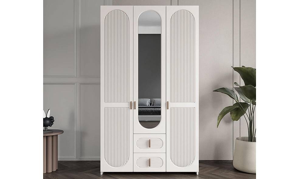 Viterbo Wardrobe - 3 Door