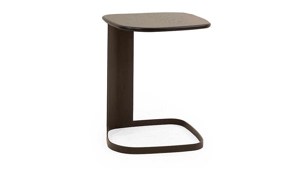 Mandu Side Table - Black Oak