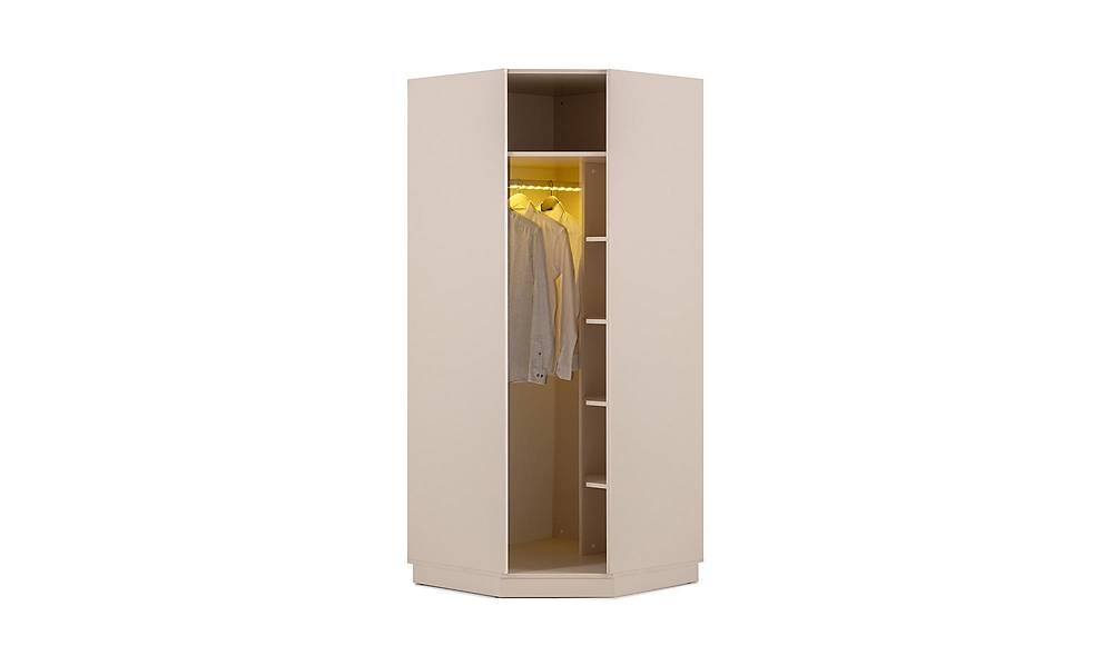 Harlem Base Bedroom - Corner Wardrobe