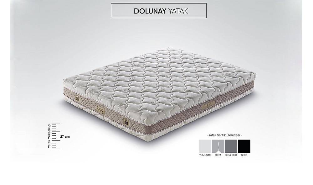 Dolunay Base + Headboard + Bed