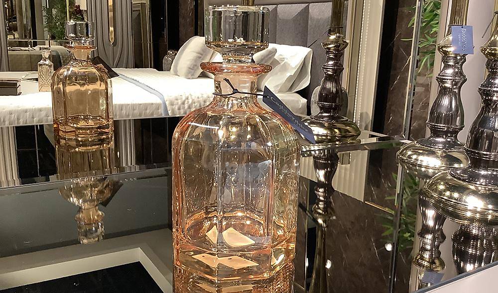 Coral Glass Bottle