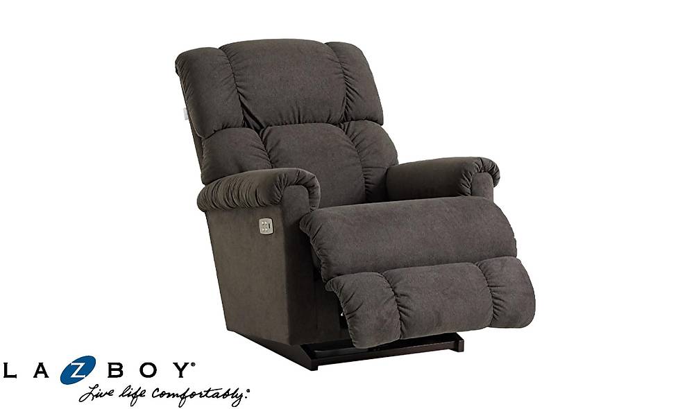 La-Z-Boy Pinnacle I-Hallendale Electric Recliner - Charcoal