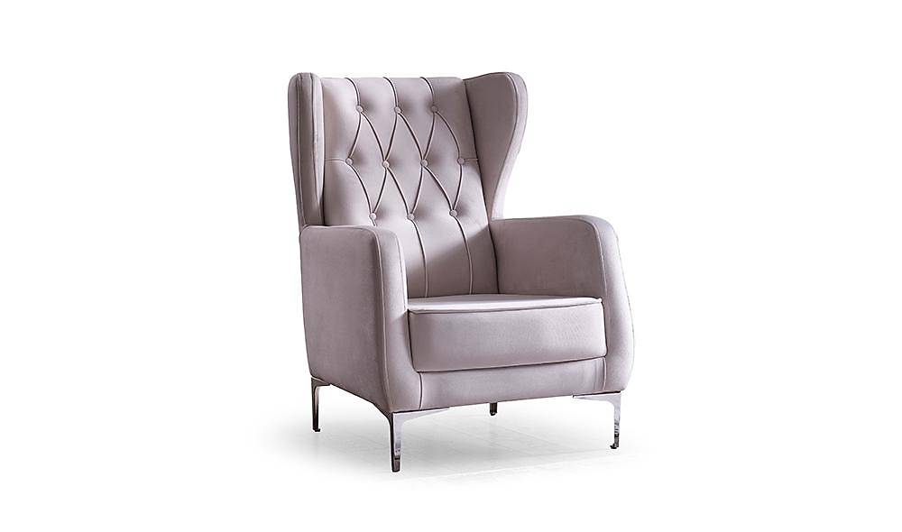 Lila Sofa Set with Metal Design