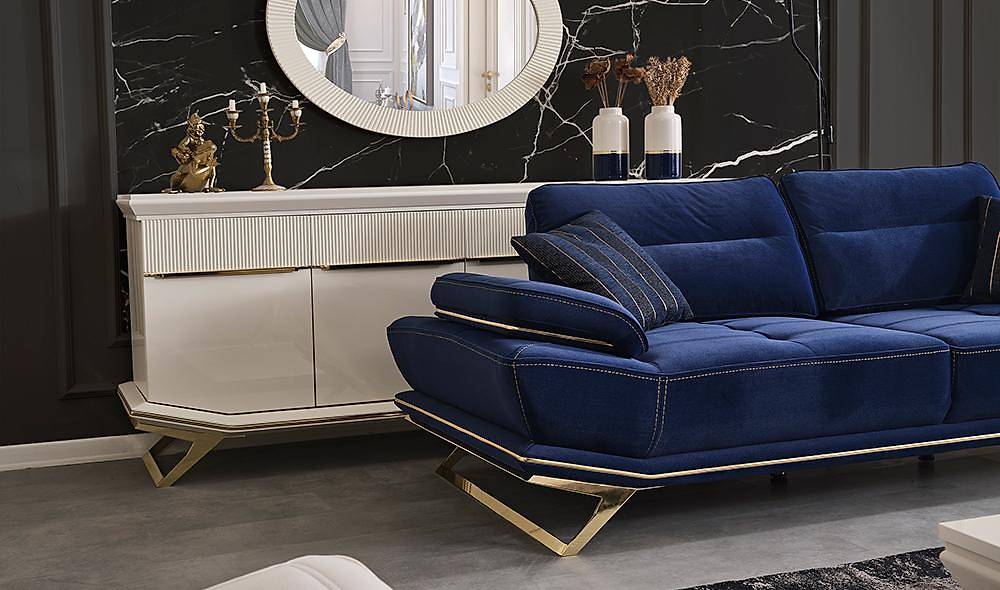 Clara Gold Sofa