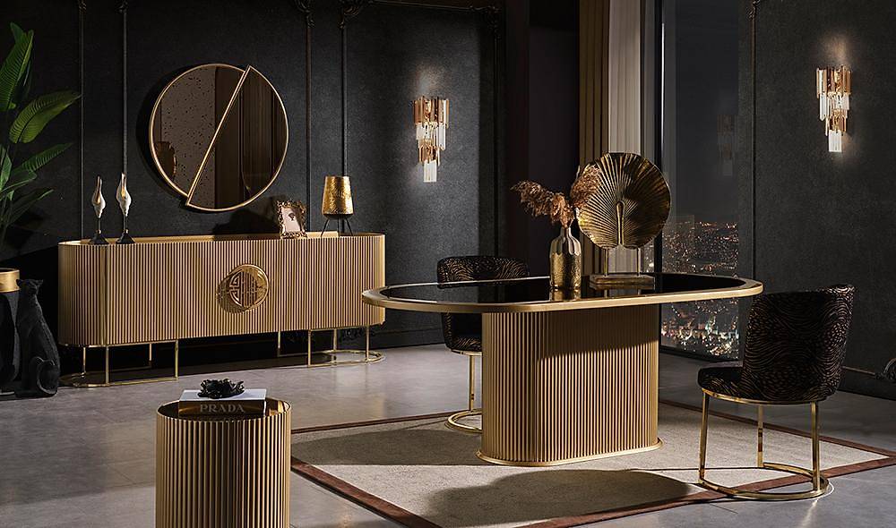 Crown Dining Room - Gold