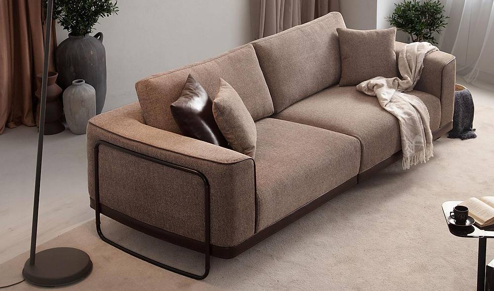 Calipto Sofa Set - Brown