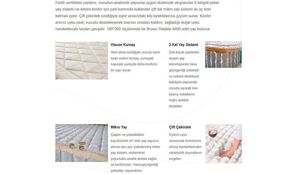 Brown Orthopedic Bed