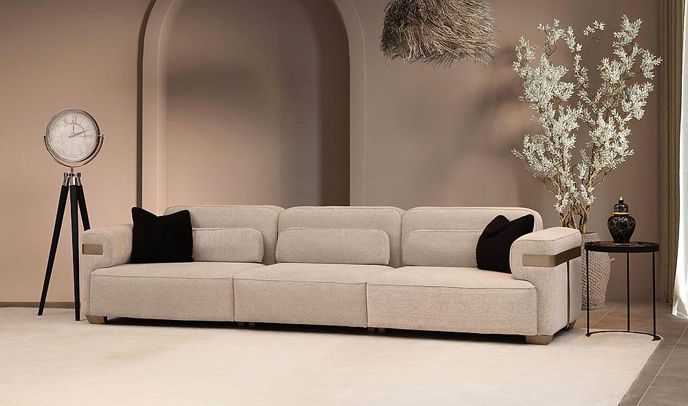 Lanika Sofa Set - Cream