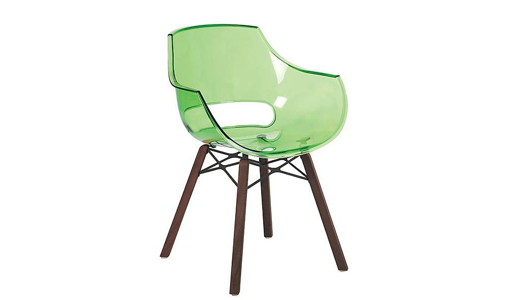 Opal Wox I Iroko Wood Chair 2 Piece