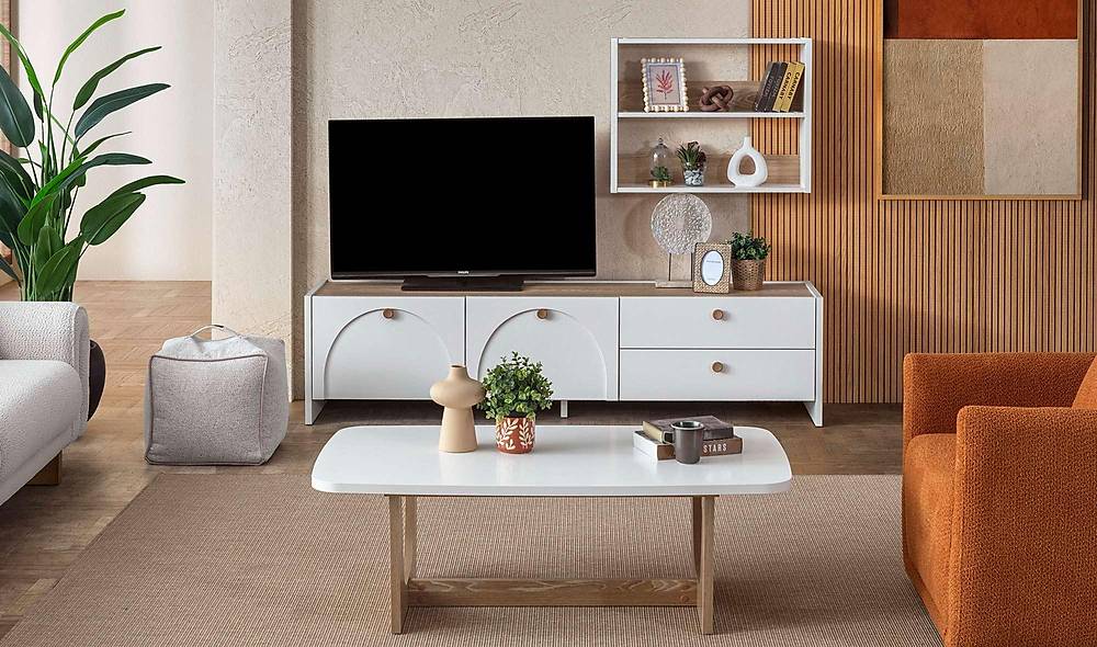 Lenora Tv Unit - White