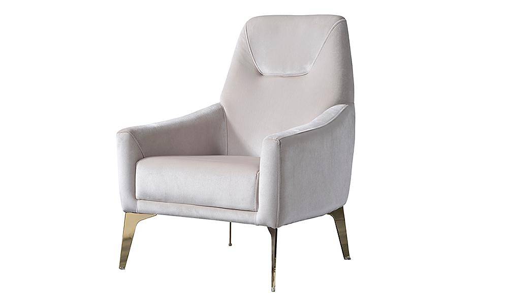 Alanis Gold Sofa Set