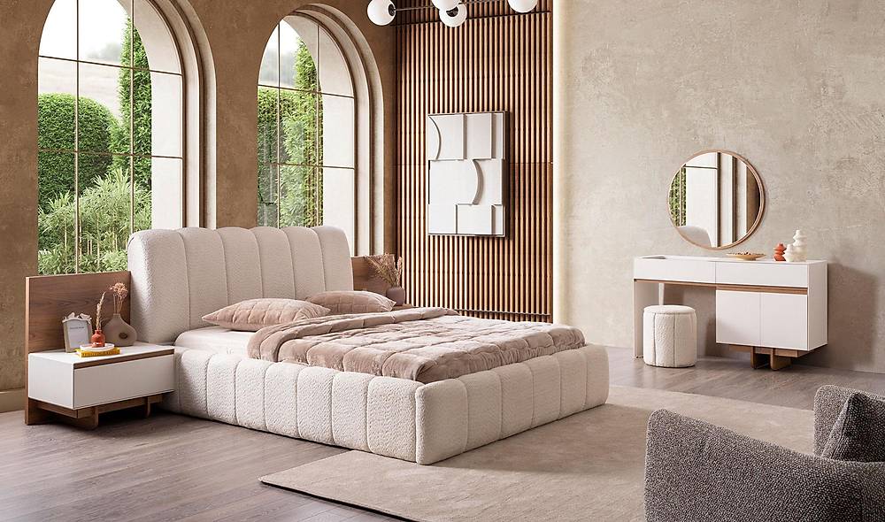 Vesta Bedroom - Corner Wardrobe