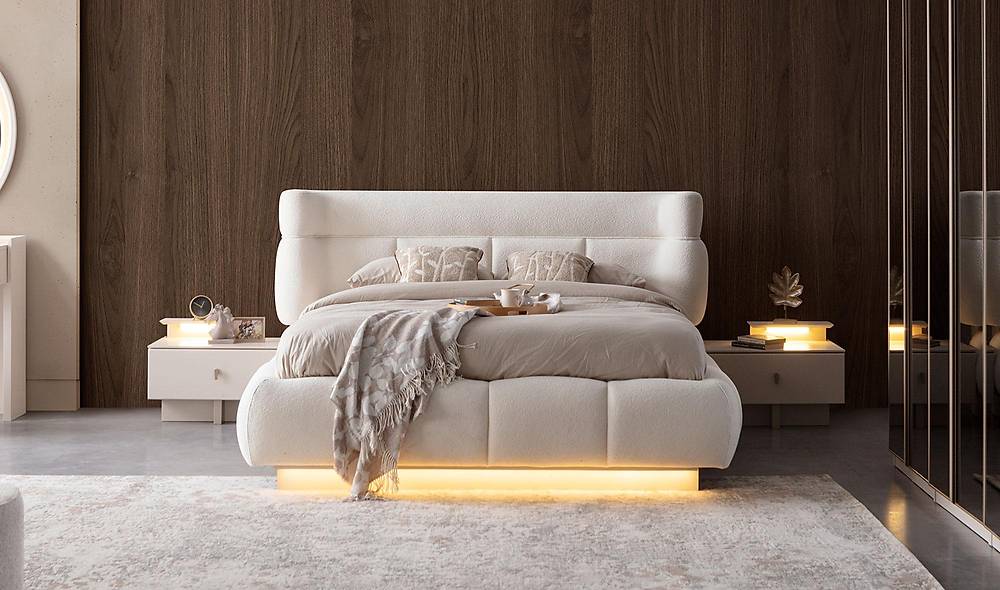 Dany Base Bedstead and Headboard