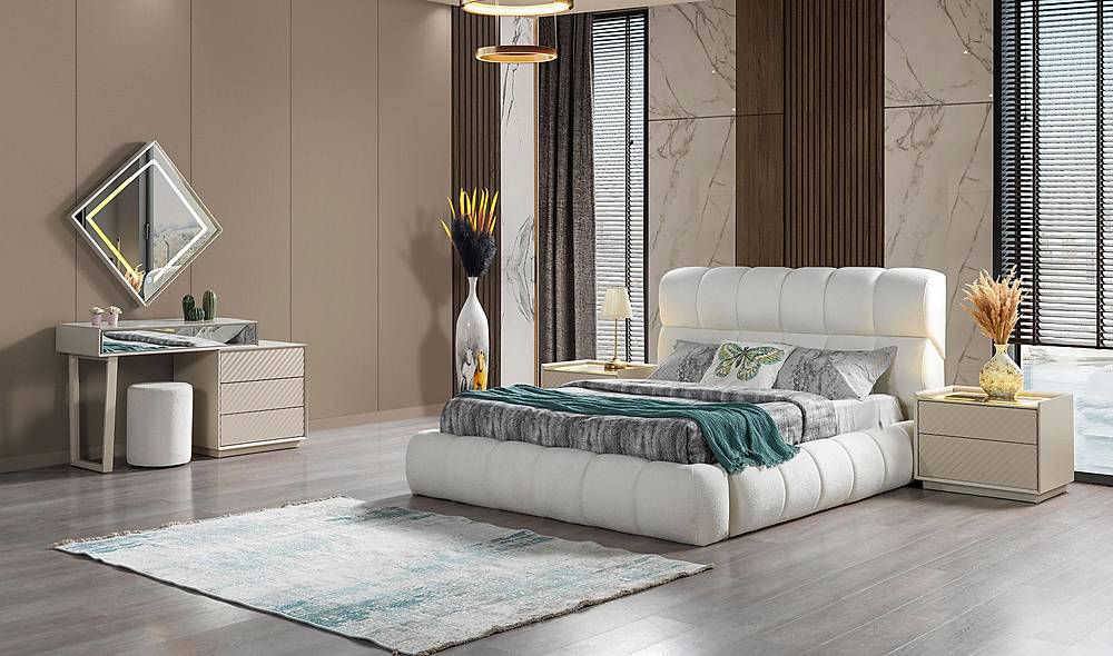 Floransa Base Bedstead and Headboard