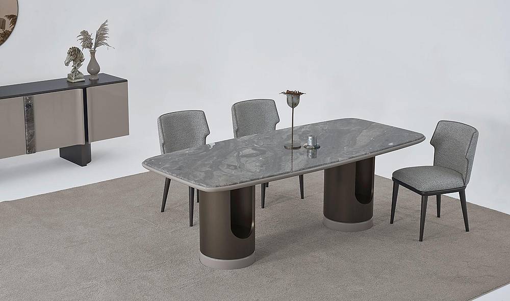 Cartier Dining Table Set - Marble