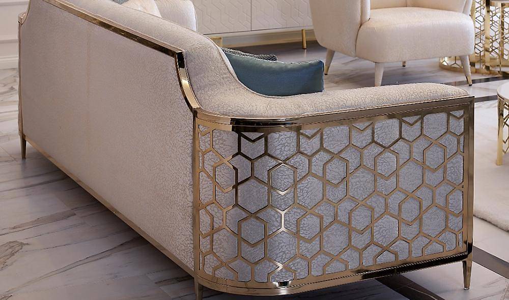 Bahama Sofa Set Ecru